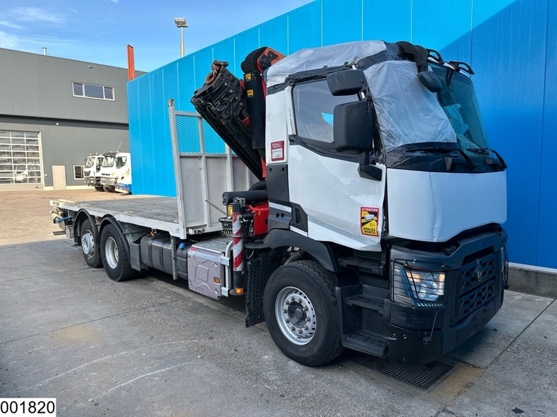 Renault C 460 6x2, EURO 6, Palfinger, Retarder - Φορτηγό με ανοιχτή καρότσα, Φορτηγό με γερανό: φωτογραφία 3 Renault C 460 6x2, EURO 6, Palfinger, Retarder - Φορτηγό με ανοιχτή καρότσα, Φορτηγό με γερανό: φωτογραφία 3
