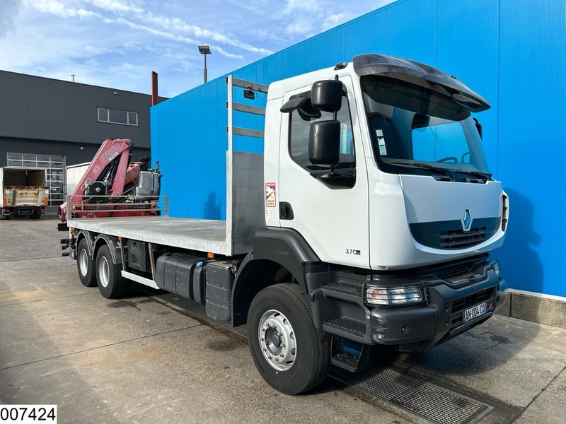 Renault Kerax 370 Dxi 6x4, EURO 4, Fassi - Φορτηγό με ανοιχτή καρότσα, Φορτηγό με γερανό: φωτογραφία 3 Renault Kerax 370 Dxi 6x4, EURO 4, Fassi - Φορτηγό με ανοιχτή καρότσα, Φορτηγό με γερανό: φωτογραφία 3