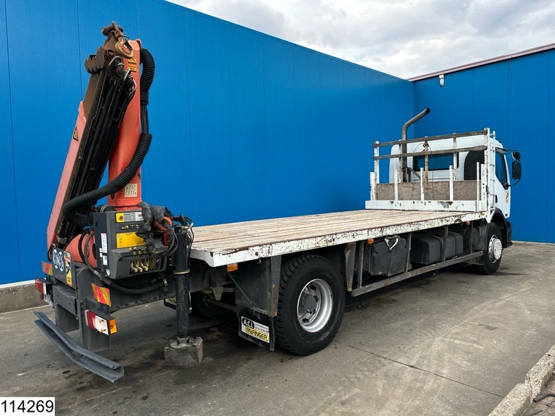 Renault Premium 270 Manual, Steel suspension, Palfinger - Φορτηγό με ανοιχτή καρότσα, Φορτηγό με γερανό: φωτογραφία 2 Renault Premium 270 Manual, Steel suspension, Palfinger - Φορτηγό με ανοιχτή καρότσα, Φορτηγό με γερανό: φωτογραφία 2
