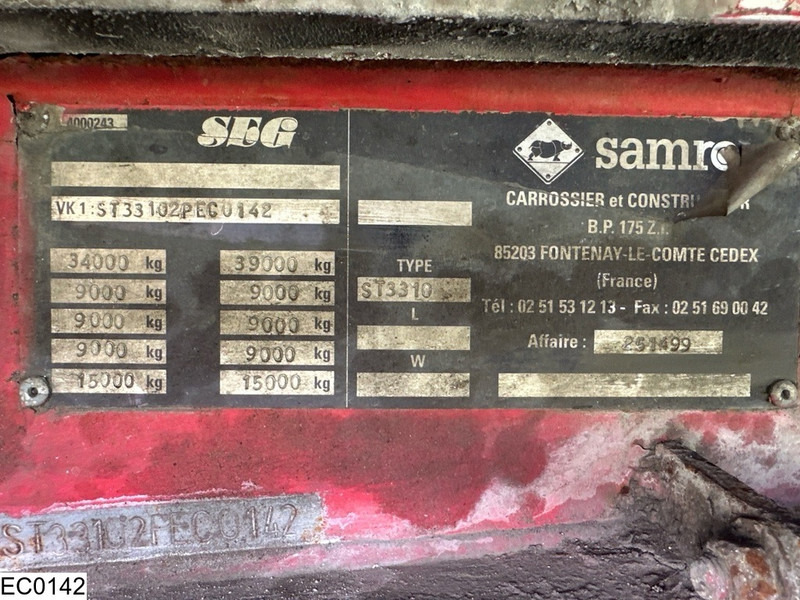 Samro Walking floor Walking floor, HYVA - Επικαθήμενο μεταφορική βουτσάς: φωτογραφία 4 Samro Walking floor Walking floor, HYVA - Επικαθήμενο μεταφορική βουτσάς: φωτογραφία 4