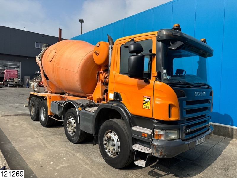 Scania P 380 8X4, Manual, Steel suspension, Stetter 8M3 - Μπετονιέρα φορτηγό: φωτογραφία 3 Scania P 380 8X4, Manual, Steel suspension, Stetter 8M3 - Μπετονιέρα φορτηγό: φωτογραφία 3