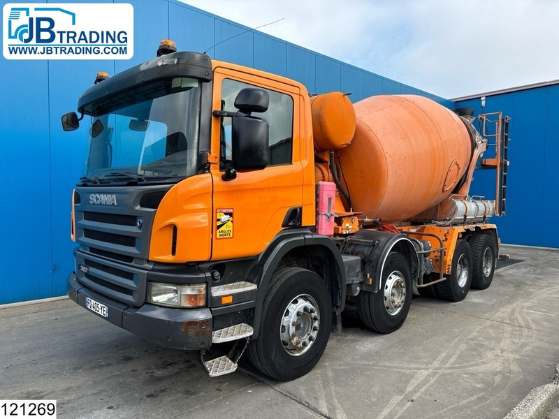Scania P 380 8X4, Manual, Steel suspension, Stetter 8M3 - Μπετονιέρα φορτηγό: φωτογραφία 1 Scania P 380 8X4, Manual, Steel suspension, Stetter 8M3 - Μπετονιέρα φορτηγό: φωτογραφία 1