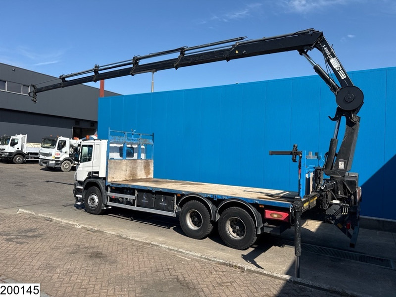 Scania P 410 6x4, EURO 6, Retarder, HIAB, Remote - Φορτηγό με ανοιχτή καρότσα, Φορτηγό με γερανό: φωτογραφία 2 Scania P 410 6x4, EURO 6, Retarder, HIAB, Remote - Φορτηγό με ανοιχτή καρότσα, Φορτηγό με γερανό: φωτογραφία 2