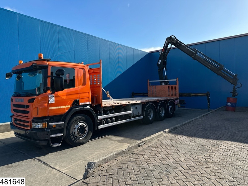 Scania P 410 8x4, EURO 6, HIAB, Remote - Φορτηγό με ανοιχτή καρότσα, Φορτηγό με γερανό: φωτογραφία 2 Scania P 410 8x4, EURO 6, HIAB, Remote - Φορτηγό με ανοιχτή καρότσα, Φορτηγό με γερανό: φωτογραφία 2