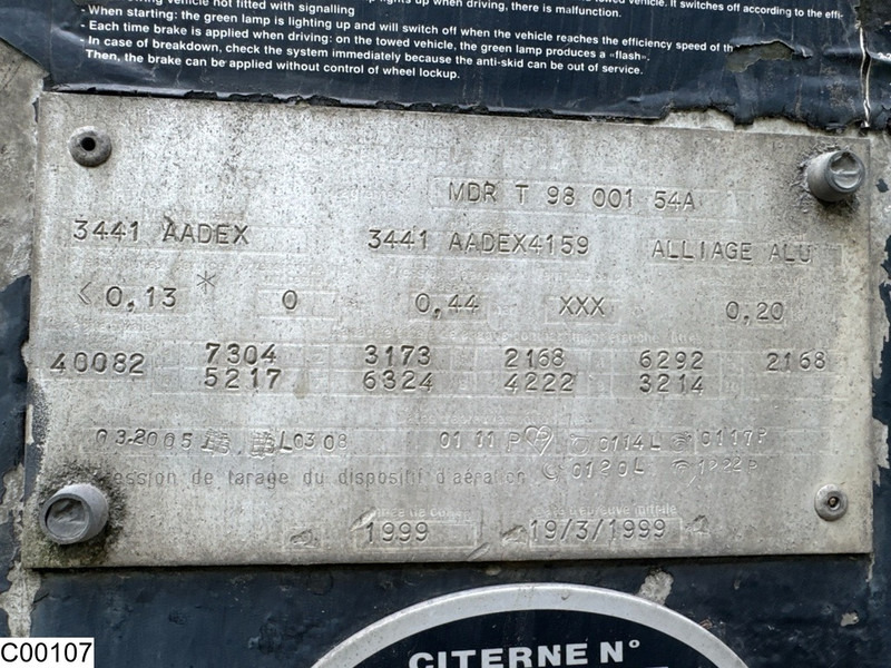 Trailor Fuel 40082 Litres, 9 Compartments - Επικαθήμενο βυτίο: φωτογραφία 4 Trailor Fuel 40082 Litres, 9 Compartments - Επικαθήμενο βυτίο: φωτογραφία 4