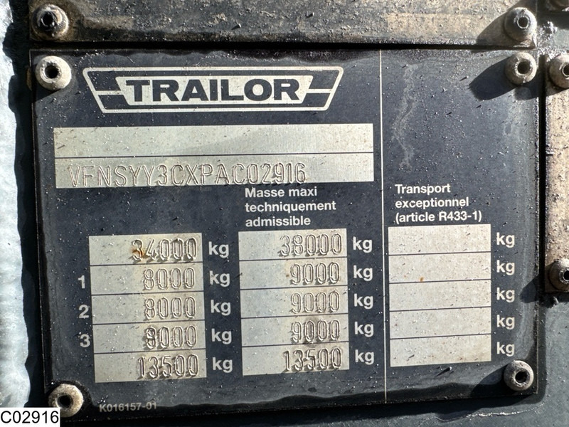 Trailor tank 39867 liter, 9 Comp - Επικαθήμενο βυτίο: φωτογραφία 4 Trailor tank 39867 liter, 9 Comp - Επικαθήμενο βυτίο: φωτογραφία 4