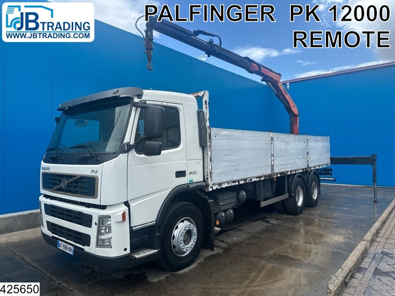 Volvo FM 300 6 X 2, Manual, Steel suspension, Palfinger - Φορτηγό με ανοιχτή καρότσα, Φορτηγό με γερανό: φωτογραφία 1 Volvo FM 300 6 X 2, Manual, Steel suspension, Palfinger - Φορτηγό με ανοιχτή καρότσα, Φορτηγό με γερανό: φωτογραφία 1