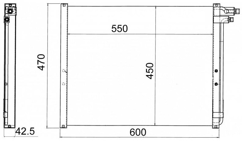 Ahlmann AZ150-4180953A-ECOCLIM 292A11-Airco condenser - Πλαίσιο/ Σασί για Κατασκευή μηχανήματα: φωτογραφία 5 Ahlmann AZ150-4180953A-ECOCLIM 292A11-Airco condenser - Πλαίσιο/ Σασί για Κατασκευή μηχανήματα: φωτογραφία 5