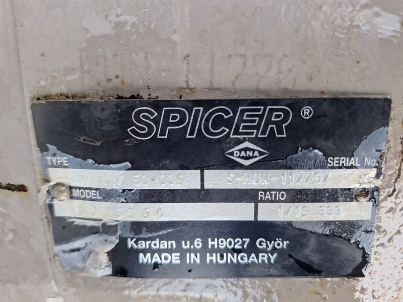 Atlas 65-Spicer Dana 315/111/50-8006364-Axle/Achse/As - Αξονας και ανταλλακτικά για Κατασκευή μηχανήματα: φωτογραφία 4 Atlas 65-Spicer Dana 315/111/50-8006364-Axle/Achse/As - Αξονας και ανταλλακτικά για Κατασκευή μηχανήματα: φωτογραφία 4