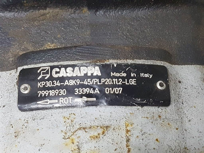 Casappa KP30.34-A8K9-45/PLP20.11,2-LGE-79918930-Gearpump - Υδραυλικό για Κατασκευή μηχανήματα: φωτογραφία 5 Casappa KP30.34-A8K9-45/PLP20.11,2-LGE-79918930-Gearpump - Υδραυλικό για Κατασκευή μηχανήματα: φωτογραφία 5