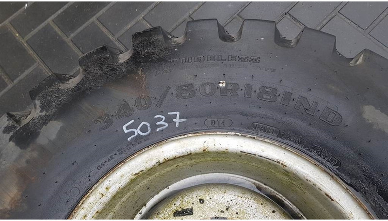 Goodyear 340/80-R18 IND - Tyre/Reifen/Band - Ελαστικά και ζάντες για Κατασκευή μηχανήματα: φωτογραφία 3 Goodyear 340/80-R18 IND - Tyre/Reifen/Band - Ελαστικά και ζάντες για Κατασκευή μηχανήματα: φωτογραφία 3