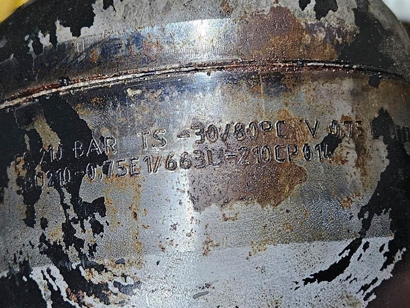 New Holland W110C-Hydac SBO210-0,75E1/663U-Accumulator - Υδραυλικό για Κατασκευή μηχανήματα: φωτογραφία 3 New Holland W110C-Hydac SBO210-0,75E1/663U-Accumulator - Υδραυλικό για Κατασκευή μηχανήματα: φωτογραφία 3