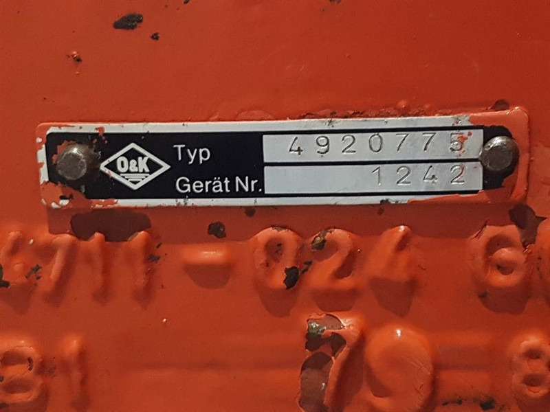 O & K L15B - 4920775 - Axle/Achse/As - Αξονας και ανταλλακτικά για Κατασκευή μηχανήματα: φωτογραφία 5 O & K L15B - 4920775 - Axle/Achse/As - Αξονας και ανταλλακτικά για Κατασκευή μηχανήματα: φωτογραφία 5