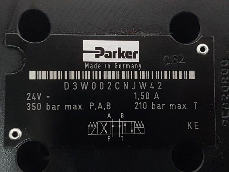 Parker D3W002CNJW42 - Valve/Ventile/Ventiel - Υδραυλικό για Κατασκευή μηχανήματα: φωτογραφία 4 Parker D3W002CNJW42 - Valve/Ventile/Ventiel - Υδραυλικό για Κατασκευή μηχανήματα: φωτογραφία 4