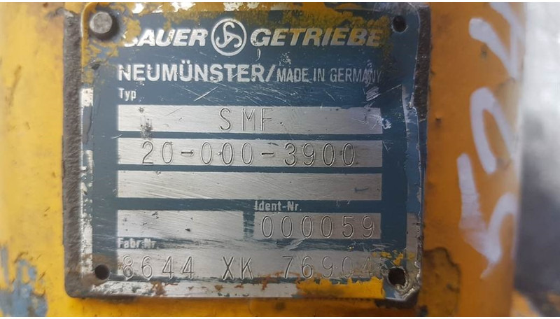 Sauer Getriebe SMF20-000-3900 - Drive motor/Fahrmo - Υδραυλικό: φωτογραφία 3 Sauer Getriebe SMF20-000-3900 - Drive motor/Fahrmo - Υδραυλικό: φωτογραφία 3