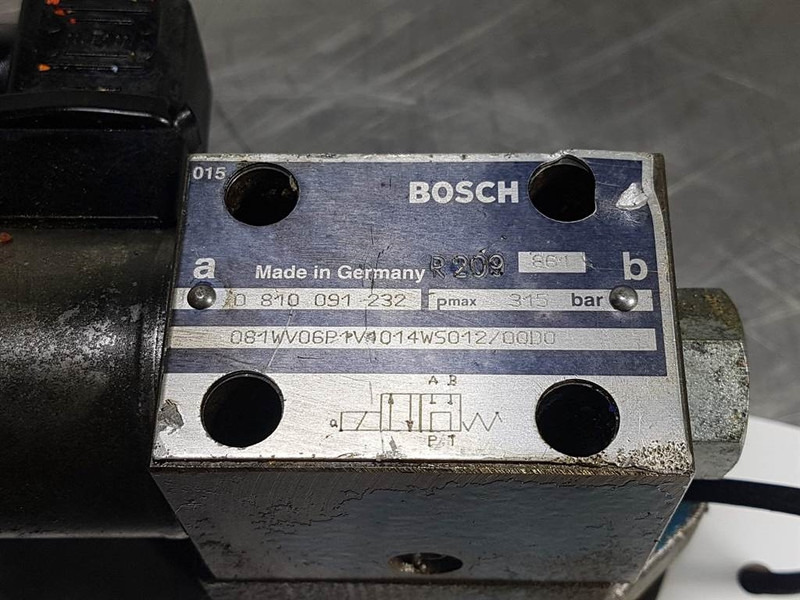 Zeppelin ZL100-Bosch 081WV06P1V1014WS012-0810091232-Valve - Υδραυλικό για Κατασκευή μηχανήματα: φωτογραφία 4 Zeppelin ZL100-Bosch 081WV06P1V1014WS012-0810091232-Valve - Υδραυλικό για Κατασκευή μηχανήματα: φωτογραφία 4