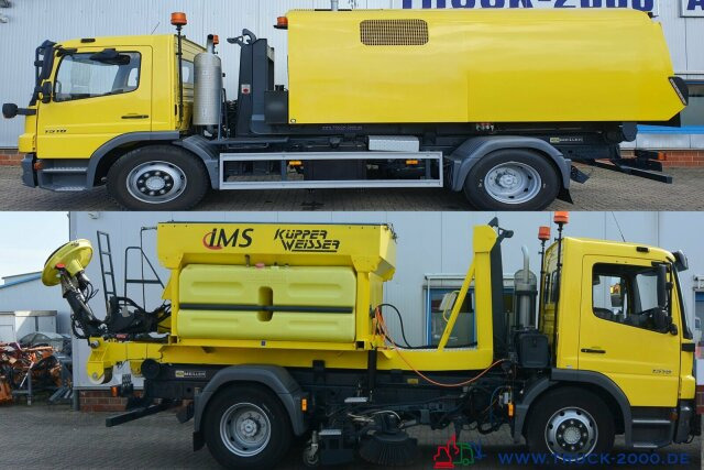 Mercedes-Benz 1518 Winterdienst - Streuer - Kehrmaschine 1.Hd - Σάρωθρο δρόμων: φωτογραφία 1 Mercedes-Benz 1518 Winterdienst - Streuer - Kehrmaschine 1.Hd - Σάρωθρο δρόμων: φωτογραφία 1