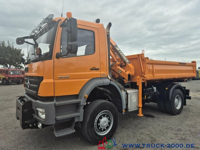 Mercedes-Benz 1829 4x4 Kran Winter Schneeschild Salzstreuer - Φορτηγό ανατρεπόμενο, Φορτηγό με γερανό: φωτογραφία 5 Mercedes-Benz 1829 4x4 Kran Winter Schneeschild Salzstreuer - Φορτηγό ανατρεπόμενο, Φορτηγό με γερανό: φωτογραφία 5