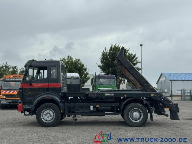 Mercedes-Benz SK 1831 Meiller Teleabsetzer AHK - NUR 475 TKM - Φορτηγό καδοφόρος φορτωτής: φωτογραφία 2 Mercedes-Benz SK 1831 Meiller Teleabsetzer AHK - NUR 475 TKM - Φορτηγό καδοφόρος φορτωτής: φωτογραφία 2