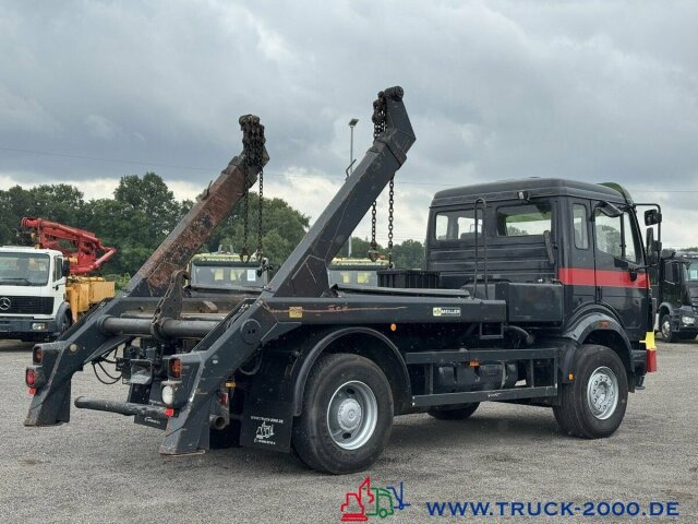 Mercedes-Benz SK 1831 Meiller Teleabsetzer AHK - NUR 475 TKM - Φορτηγό καδοφόρος φορτωτής: φωτογραφία 4 Mercedes-Benz SK 1831 Meiller Teleabsetzer AHK - NUR 475 TKM - Φορτηγό καδοφόρος φορτωτής: φωτογραφία 4