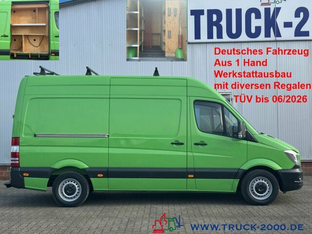Mercedes-Benz Sprinter 316 Hoch + Lang + Werkstattausbau + AHK - Βαν: φωτογραφία 1 Mercedes-Benz Sprinter 316 Hoch + Lang + Werkstattausbau + AHK - Βαν: φωτογραφία 1