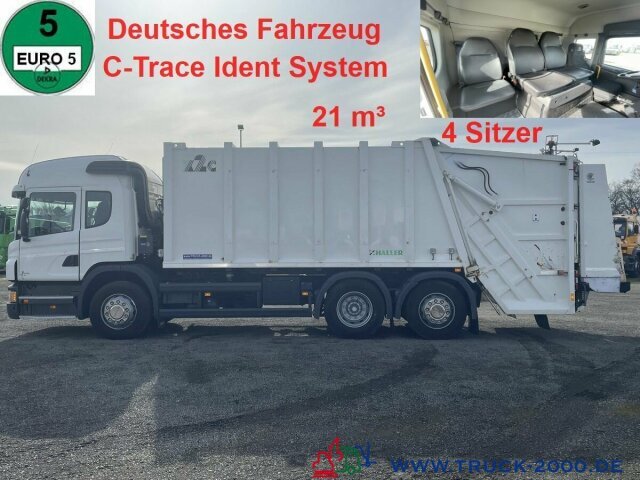 Scania P320 Haller 21m³ Schüttung C-Trace Ident.4 Sitze - Απορριμματοφόρο: φωτογραφία 1 Scania P320 Haller 21m³ Schüttung C-Trace Ident.4 Sitze - Απορριμματοφόρο: φωτογραφία 1