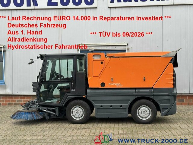 Schmidt Swingo Compact 200 4 Radlenkung Kehren + Sprühen - Σάρωθρο δρόμων: φωτογραφία 1 Schmidt Swingo Compact 200 4 Radlenkung Kehren + Sprühen - Σάρωθρο δρόμων: φωτογραφία 1