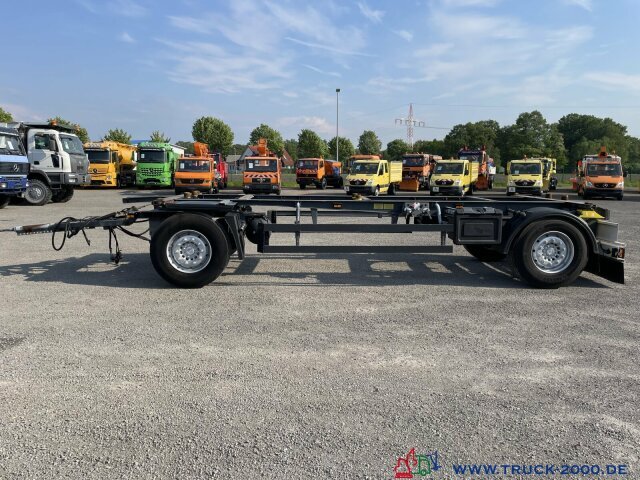 Schmitz Cargobull AWF 18 BDF SAF Achsen Scheibenbremsen - Ρυμούλκα μεταφοράς εμπορευματοκιβωτίων/ Κινητό αμάξωμα: φωτογραφία 1 Schmitz Cargobull AWF 18 BDF SAF Achsen Scheibenbremsen - Ρυμούλκα μεταφοράς εμπορευματοκιβωτίων/ Κινητό αμάξωμα: φωτογραφία 1