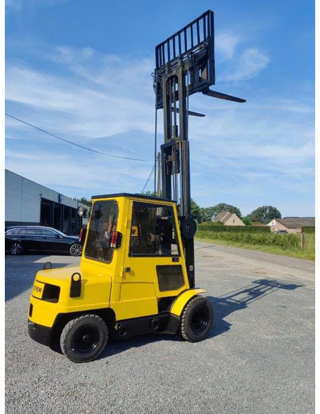 Περονοφόρο όχημα Hyster Forklift free lift / triple / side shift H60XM: φωτογραφία 8 Περονοφόρο όχημα Hyster Forklift free lift / triple / side shift H60XM: φωτογραφία 8