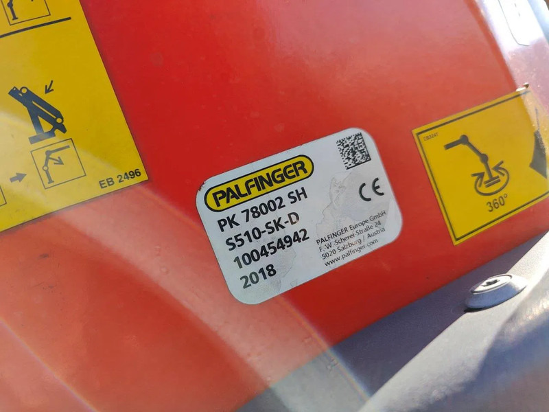 Mercedes-Benz Actros 4151 V8 8x4 Palfinger PK78002 - Φορτηγό με γερανό: φωτογραφία 5 Mercedes-Benz Actros 4151 V8 8x4 Palfinger PK78002 - Φορτηγό με γερανό: φωτογραφία 5