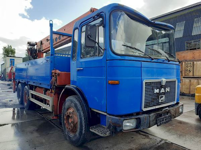 MAN 26.280 DF 6X4 PALFINGER CRANE - Φορτηγό με ανοιχτή καρότσα: φωτογραφία 2 MAN 26.280 DF 6X4 PALFINGER CRANE - Φορτηγό με ανοιχτή καρότσα: φωτογραφία 2