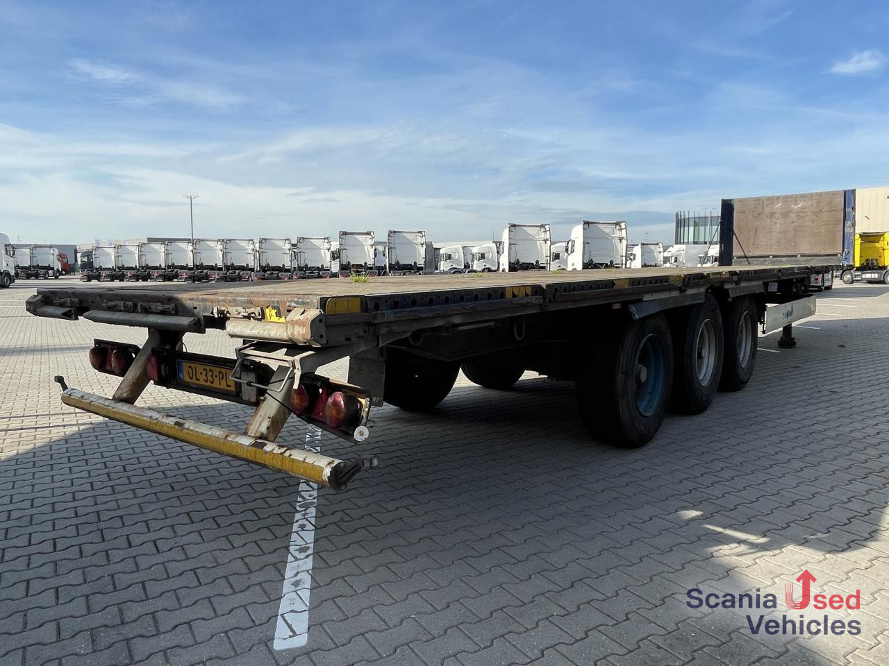 KRONE KRONE TL NL TRAILER FLAT BED 3 AXLE BPW - Επικαθήμενο πλατφόρμα/ Καρότσα: φωτογραφία 5 KRONE KRONE TL NL TRAILER FLAT BED 3 AXLE BPW - Επικαθήμενο πλατφόρμα/ Καρότσα: φωτογραφία 5