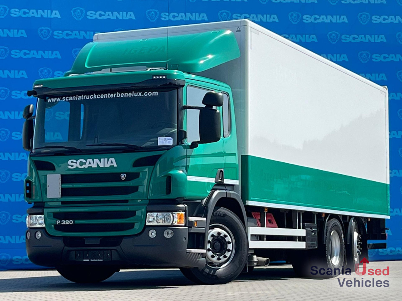 SCANIA P 320 DB6x2*4MNB RETARDER FULL AIR 8T TAIL LIFT 2T - Φορτηγό κόφα: φωτογραφία 1 SCANIA P 320 DB6x2*4MNB RETARDER FULL AIR 8T TAIL LIFT 2T - Φορτηγό κόφα: φωτογραφία 1