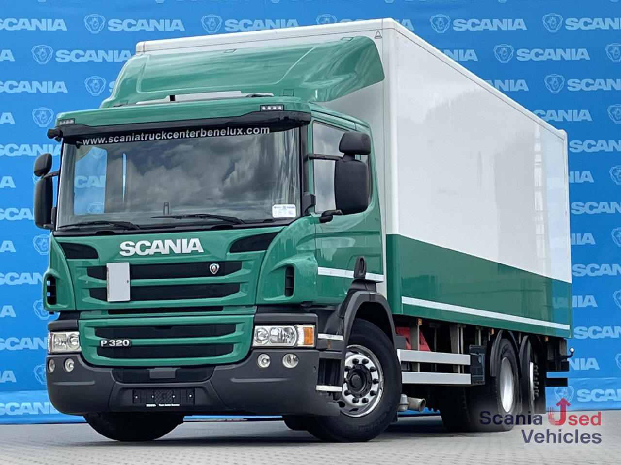 SCANIA P 320 DB6x2*4MNB RETARDER FULL AIR 8T TAIL LIFT 2T - Φορτηγό κόφα: φωτογραφία 1 SCANIA P 320 DB6x2*4MNB RETARDER FULL AIR 8T TAIL LIFT 2T - Φορτηγό κόφα: φωτογραφία 1