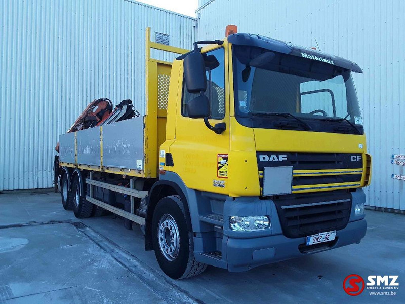 DAF 85 CF 460 Atlas 165.2E-A4 - Φορτηγό με ανοιχτή καρότσα, Φορτηγό με γερανό: φωτογραφία 1 DAF 85 CF 460 Atlas 165.2E-A4 - Φορτηγό με ανοιχτή καρότσα, Φορτηγό με γερανό: φωτογραφία 1