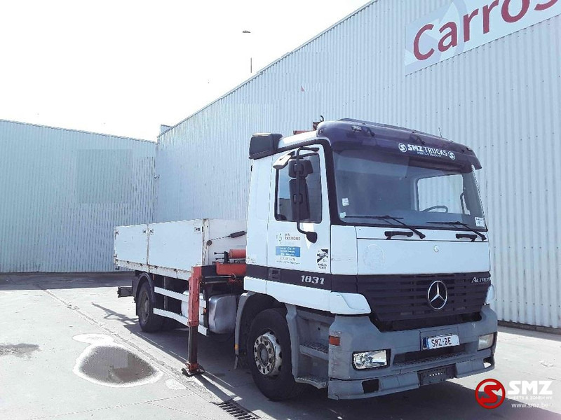Mercedes-Benz Actros 1831 165000km lames - Φορτηγό με ανοιχτή καρότσα: φωτογραφία 1 Mercedes-Benz Actros 1831 165000km lames - Φορτηγό με ανοιχτή καρότσα: φωτογραφία 1