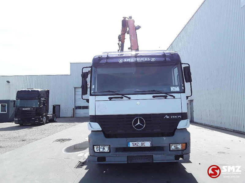 Mercedes-Benz Actros 1831 Atlas Ak140.1A4+remote lames steel 165000km - Φορτηγό με ανοιχτή καρότσα, Φορτηγό με γερανό: φωτογραφία 2 Mercedes-Benz Actros 1831 Atlas Ak140.1A4+remote lames steel 165000km - Φορτηγό με ανοιχτή καρότσα, Φορτηγό με γερανό: φωτογραφία 2