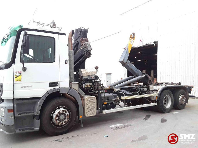 Mercedes-Benz Actros 2544 hiab 102.2 remote hook retarder - Φορτηγό μεταφοράς εμπορευματοκιβωτίων/ Κινητό αμάξωμα, Φορτηγό με γερανό: φωτογραφία 5 Mercedes-Benz Actros 2544 hiab 102.2 remote hook retarder - Φορτηγό μεταφοράς εμπορευματοκιβωτίων/ Κινητό αμάξωμα, Φορτηγό με γερανό: φωτογραφία 5