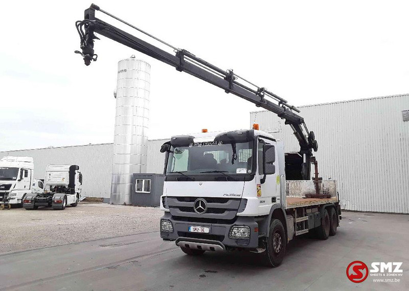 Mercedes-Benz Actros 2636 hiab 166fs 4 remote - Φορτηγό με ανοιχτή καρότσα, Φορτηγό με γερανό: φωτογραφία 3 Mercedes-Benz Actros 2636 hiab 166fs 4 remote - Φορτηγό με ανοιχτή καρότσα, Φορτηγό με γερανό: φωτογραφία 3