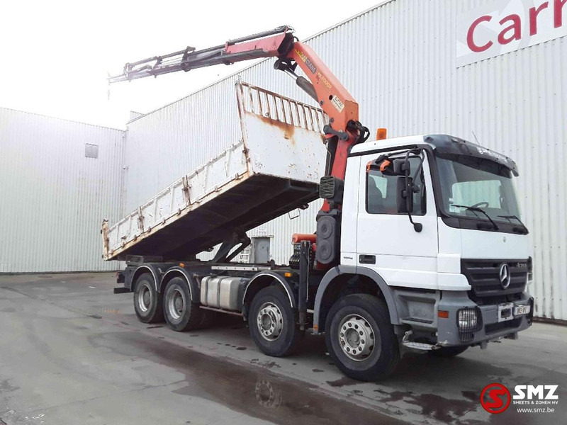Mercedes-Benz Actros 4144 palfinber pk2002/4Ext remote - Φορτηγό ανατρεπόμενο, Φορτηγό με γερανό: φωτογραφία 1 Mercedes-Benz Actros 4144 palfinber pk2002/4Ext remote - Φορτηγό ανατρεπόμενο, Φορτηγό με γερανό: φωτογραφία 1