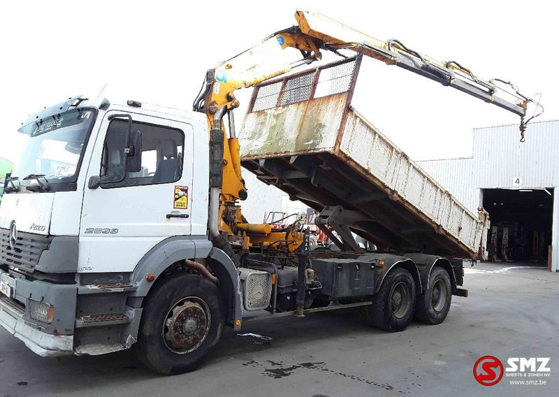 Mercedes-Benz Atego 2633 effer 3 ext +remote 6x4 - Φορτηγό ανατρεπόμενο, Φορτηγό με γερανό: φωτογραφία 5 Mercedes-Benz Atego 2633 effer 3 ext +remote 6x4 - Φορτηγό ανατρεπόμενο, Φορτηγό με γερανό: φωτογραφία 5