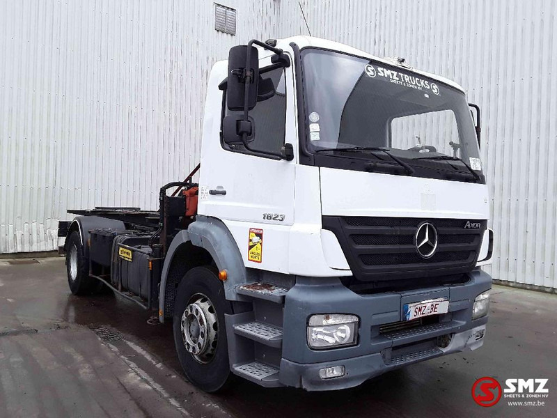 Mercedes-Benz Axor 1823 Palfinger pk4501 - Φορτηγό με ανοιχτή καρότσα, Φορτηγό με γερανό: φωτογραφία 1 Mercedes-Benz Axor 1823 Palfinger pk4501 - Φορτηγό με ανοιχτή καρότσα, Φορτηγό με γερανό: φωτογραφία 1