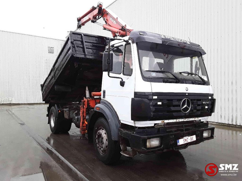 Mercedes-Benz SK 1824 lames grue Atlas Ak 80-1 - Φορτηγό ανατρεπόμενο, Φορτηγό με γερανό: φωτογραφία 1 Mercedes-Benz SK 1824 lames grue Atlas Ak 80-1 - Φορτηγό ανατρεπόμενο, Φορτηγό με γερανό: φωτογραφία 1