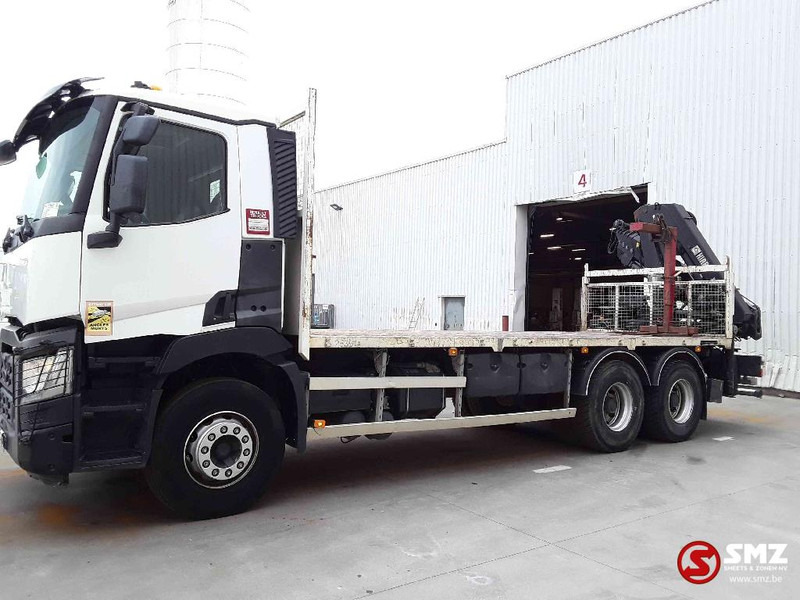 Renault C 380 hiab 188-3 remote - Φορτηγό με ανοιχτή καρότσα, Φορτηγό με γερανό: φωτογραφία 5 Renault C 380 hiab 188-3 remote - Φορτηγό με ανοιχτή καρότσα, Φορτηγό με γερανό: φωτογραφία 5
