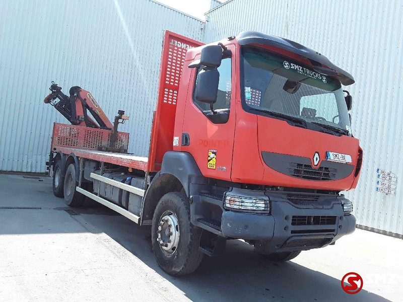 Renault Kerax 430 Palfinger Pk18002 - Φορτηγό με ανοιχτή καρότσα, Φορτηγό με γερανό: φωτογραφία 1 Renault Kerax 430 Palfinger Pk18002 - Φορτηγό με ανοιχτή καρότσα, Φορτηγό με γερανό: φωτογραφία 1