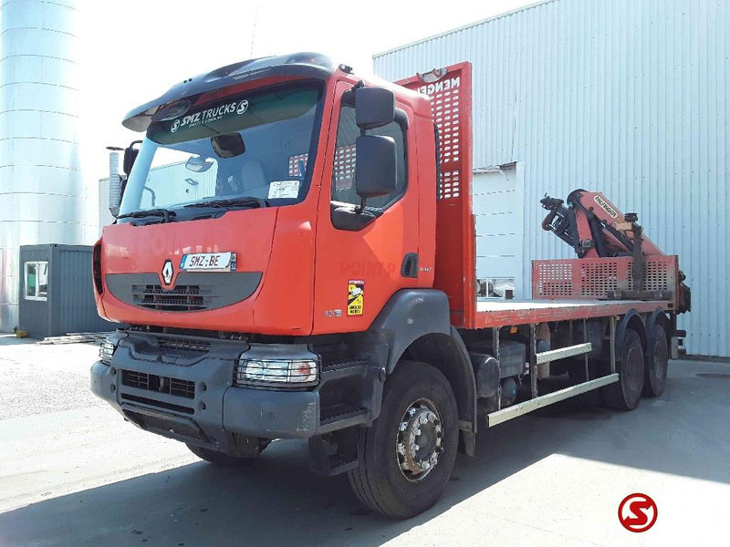 Renault Kerax 430 Palfinger Pk18002 - Φορτηγό με ανοιχτή καρότσα, Φορτηγό με γερανό: φωτογραφία 3 Renault Kerax 430 Palfinger Pk18002 - Φορτηγό με ανοιχτή καρότσα, Φορτηγό με γερανό: φωτογραφία 3