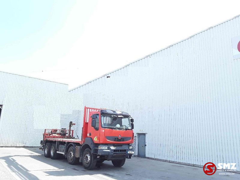 Renault Kerax 430 - Φορτηγό με ανοιχτή καρότσα, Φορτηγό με γερανό: φωτογραφία 1 Renault Kerax 430 - Φορτηγό με ανοιχτή καρότσα, Φορτηγό με γερανό: φωτογραφία 1