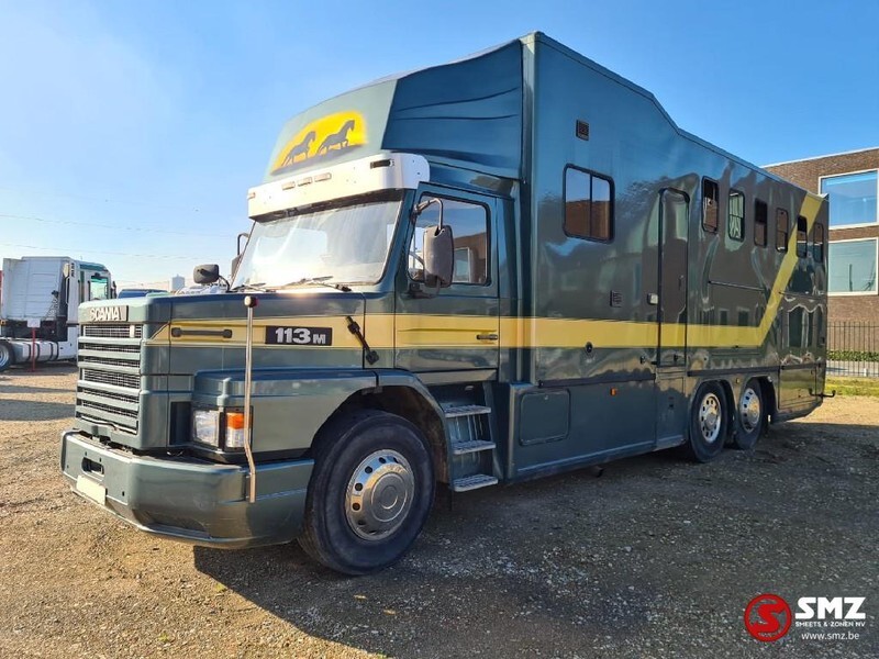 Scania 113 paarden/mobilhome - Φορτηγό μεταφοράς αλόγων: φωτογραφία 1 Scania 113 paarden/mobilhome - Φορτηγό μεταφοράς αλόγων: φωτογραφία 1