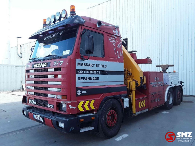 Scania 143 M 420 depannage + pesi 3 - Φορτηγό ρυμούλκησης: φωτογραφία 3 Scania 143 M 420 depannage + pesi 3 - Φορτηγό ρυμούλκησης: φωτογραφία 3