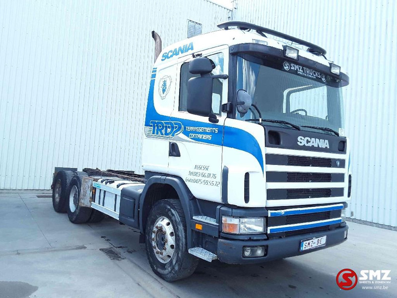 Scania 164 L 480 zijschade/side dammage - Φορτηγό σασί: φωτογραφία 1 Scania 164 L 480 zijschade/side dammage - Φορτηγό σασί: φωτογραφία 1